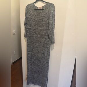 Philosophy Charcoal Maxi Dress